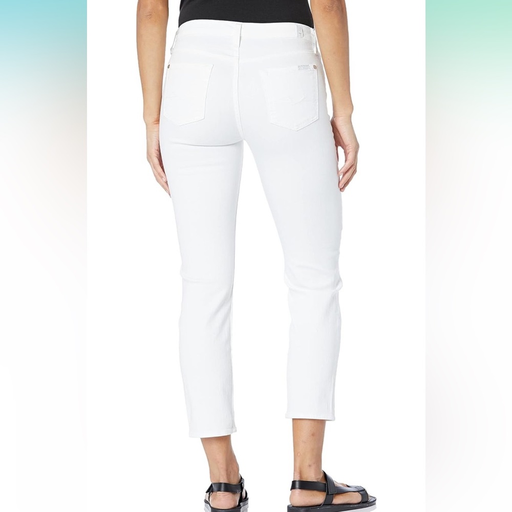 7 for all mankind White Jeans